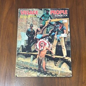 Vintage 1978 Village People songbook